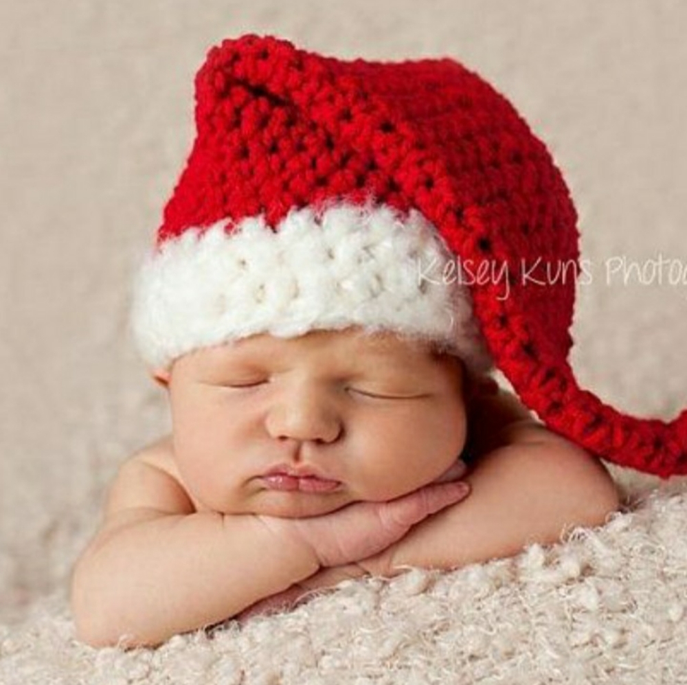 Baby jingle bells hat